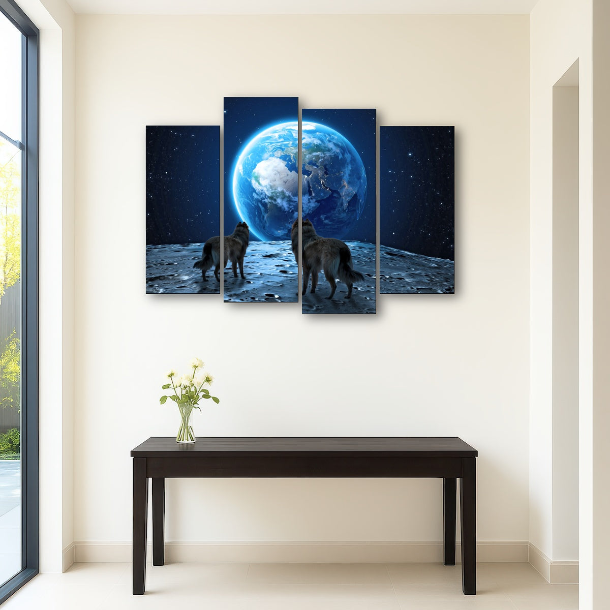 AUTO-MOCKUP ROOM | wolves on the moon