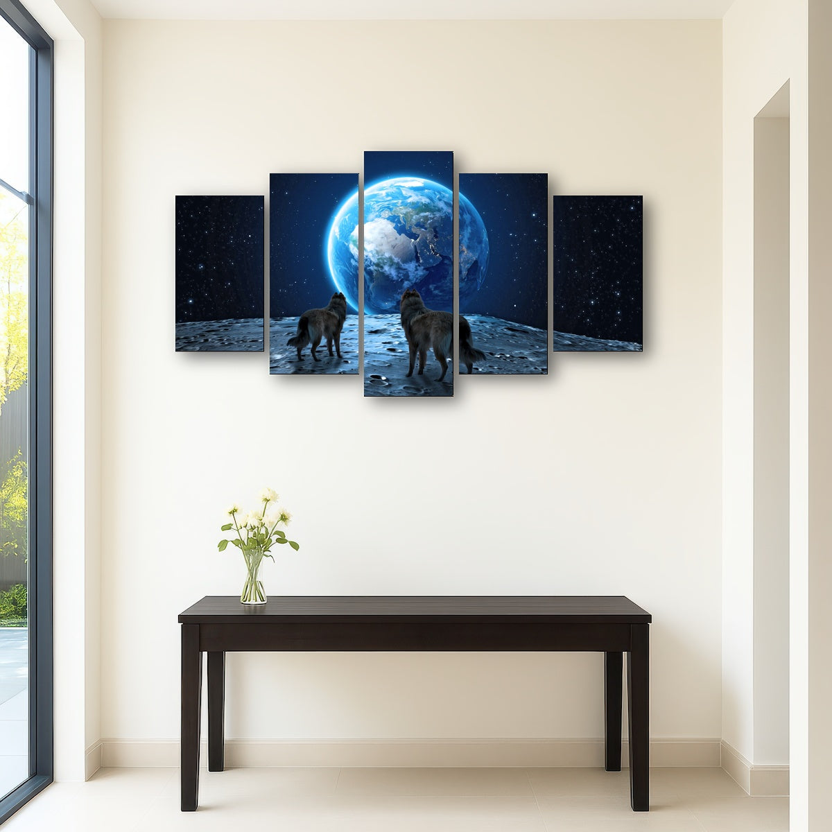 AUTO-MOCKUP ROOM | wolves on the moon