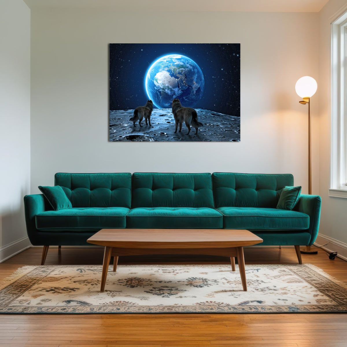 AUTO-MOCKUP ROOM | wolves on the moon