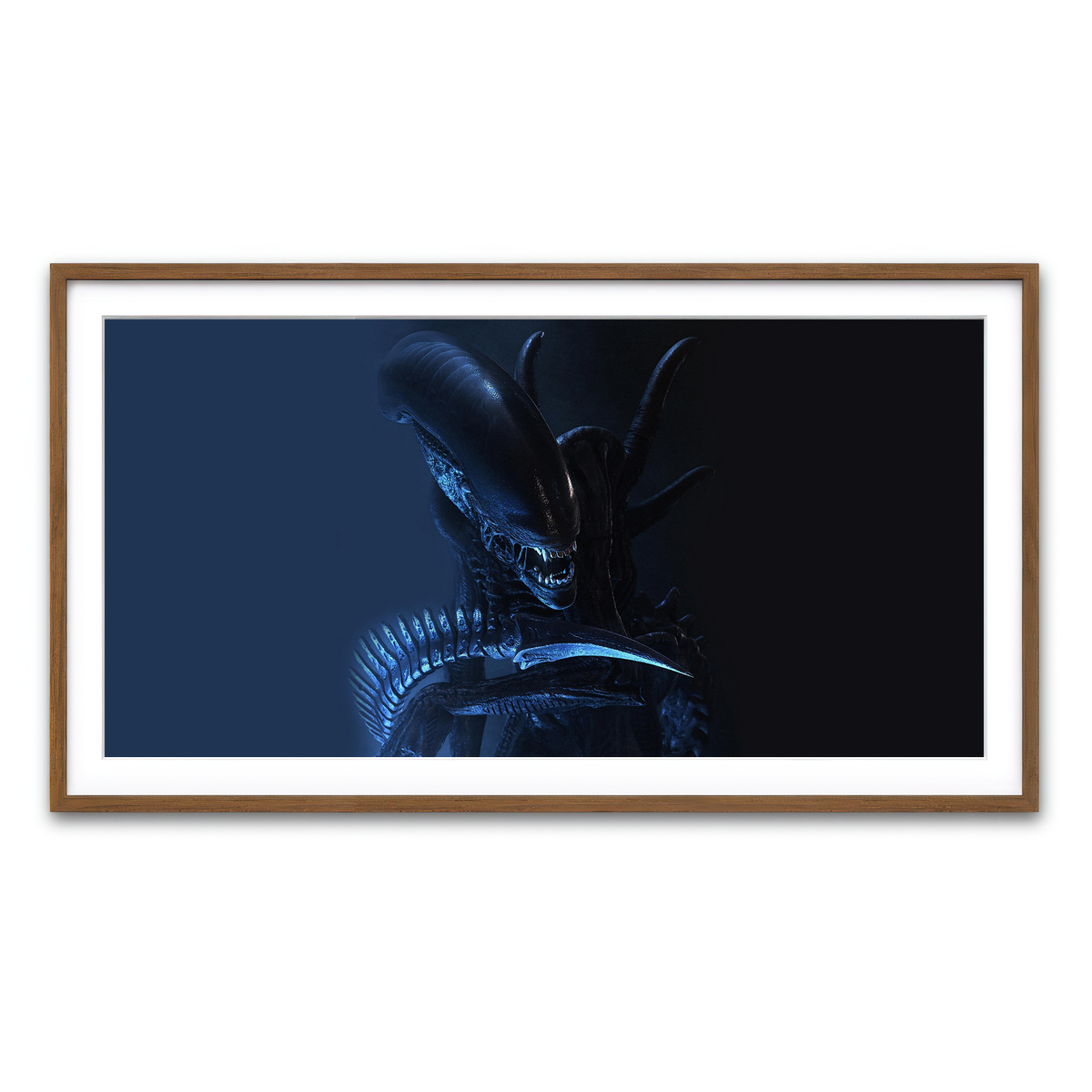 Framed Print 2x1 Walnut