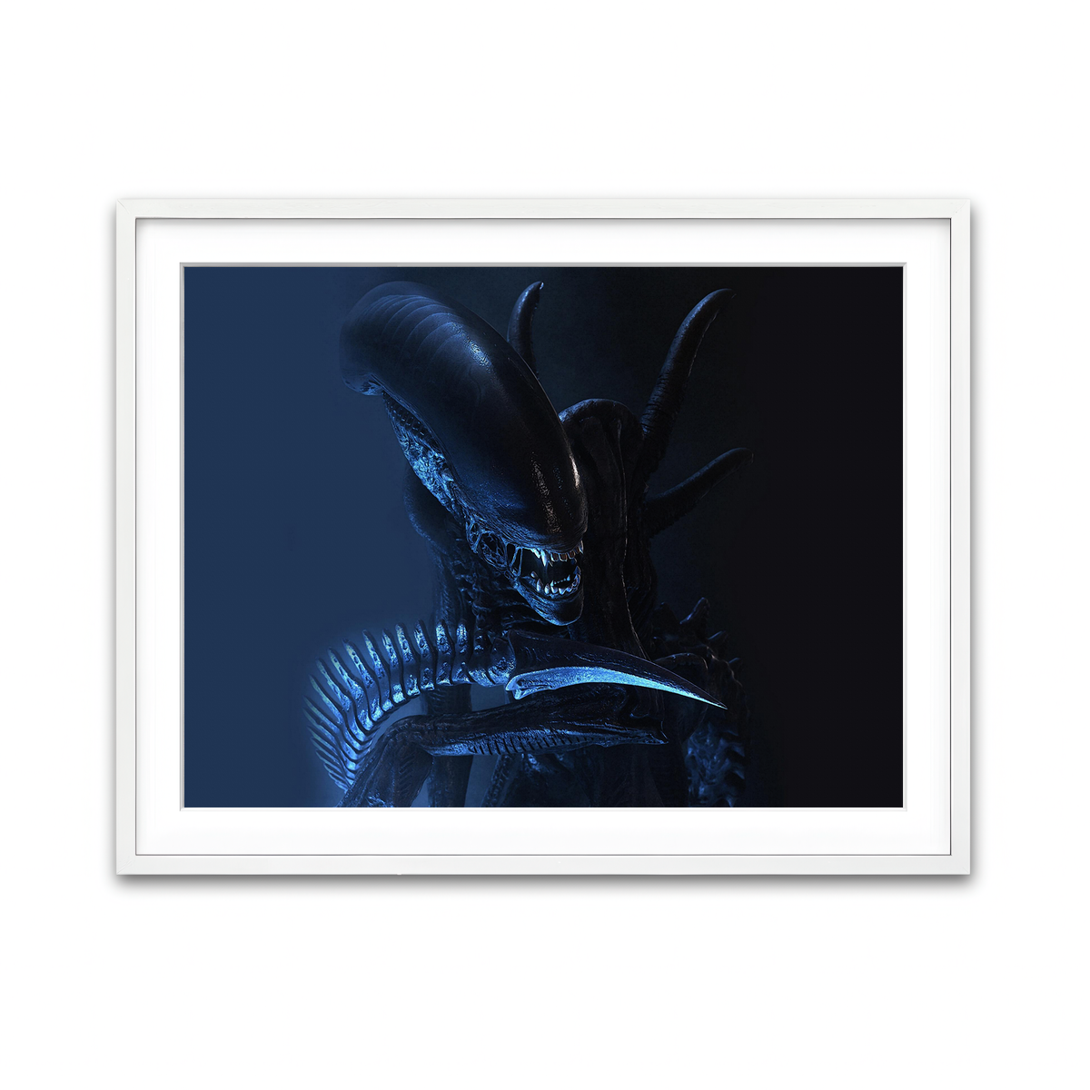 Framed Print 4x3 White