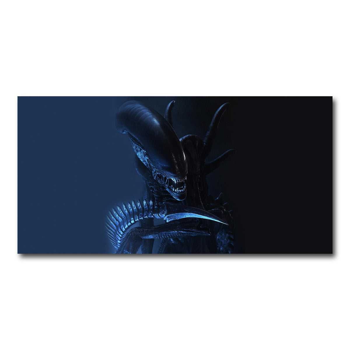 AUTO-MOCKUP WHITE | xenomorph | 1 Piece | Gallery Wrap Canvas | group=2x1