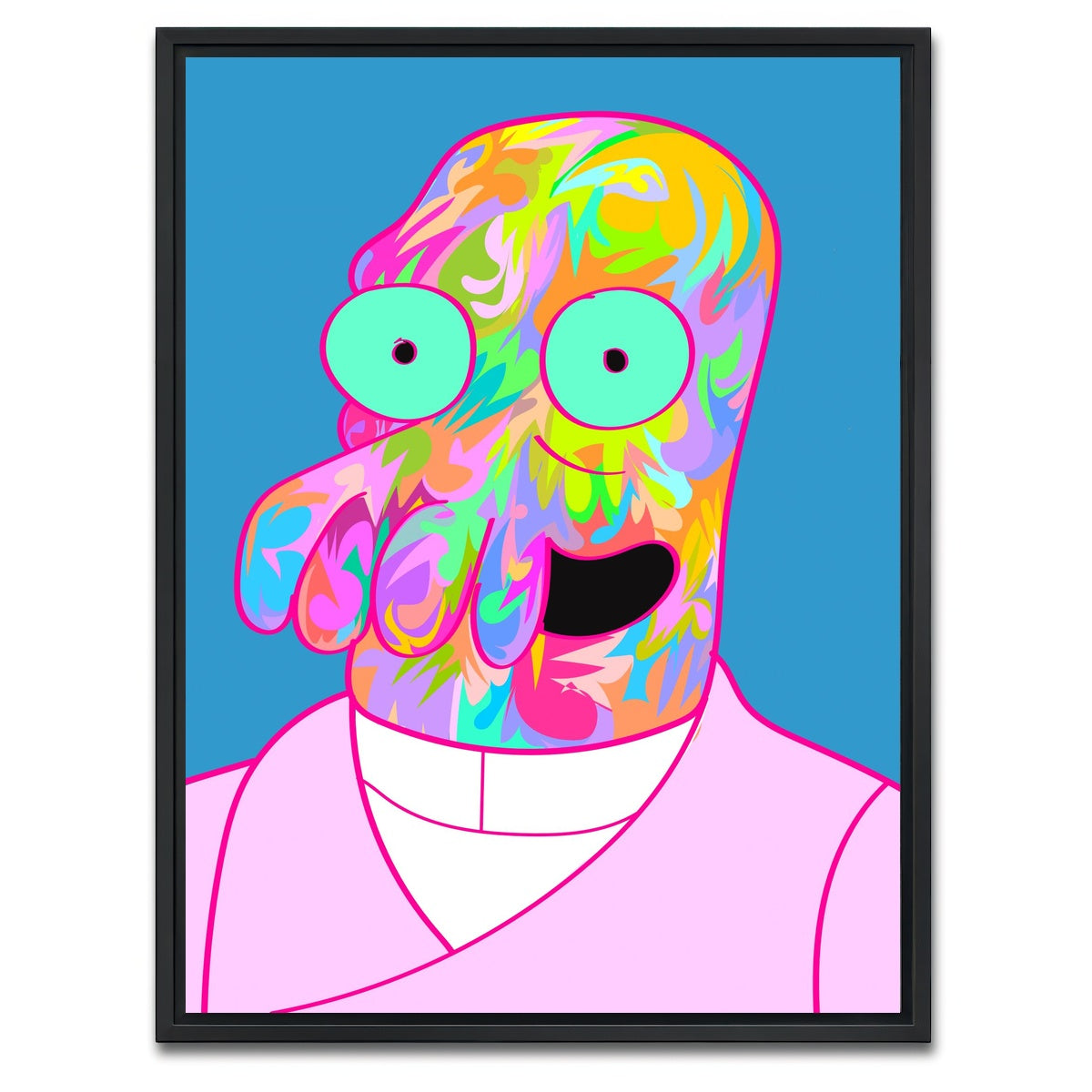 AUTO-MOCKUP WHITE | zoidberg | 1 Piece | Black Framed Canvas | group=3x4