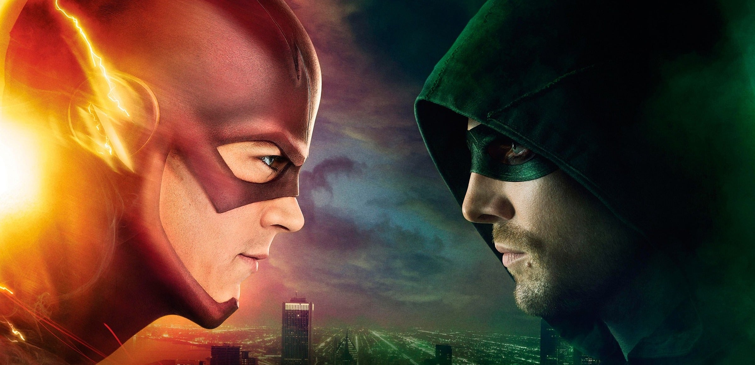 The Flash collection hero - Flash vs. Arrow