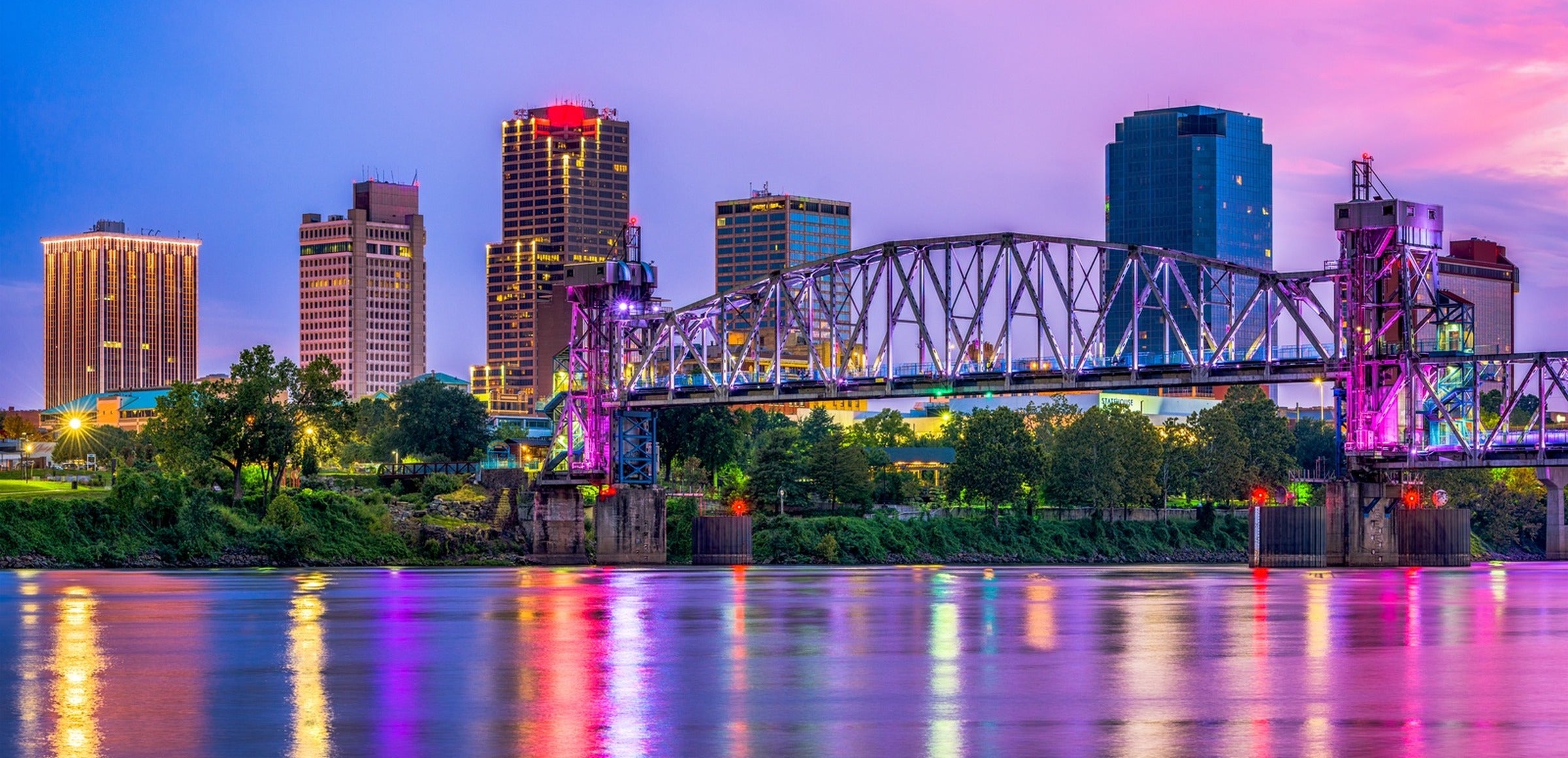Arkansas collection hero - Little Rock Skyline