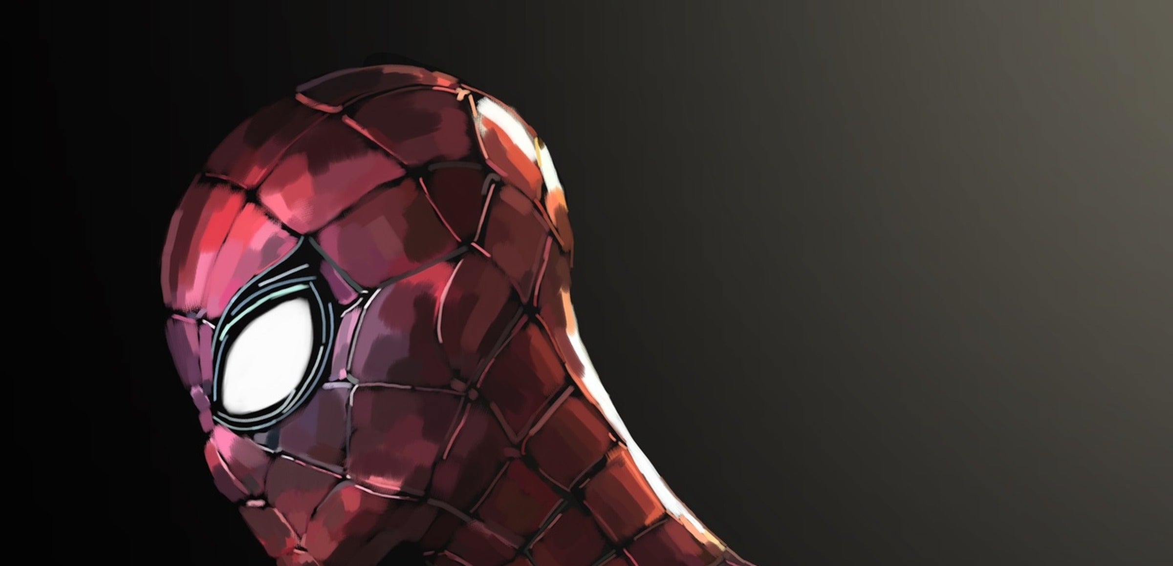 Spiderman collection hero - Iron Spider Side Profile