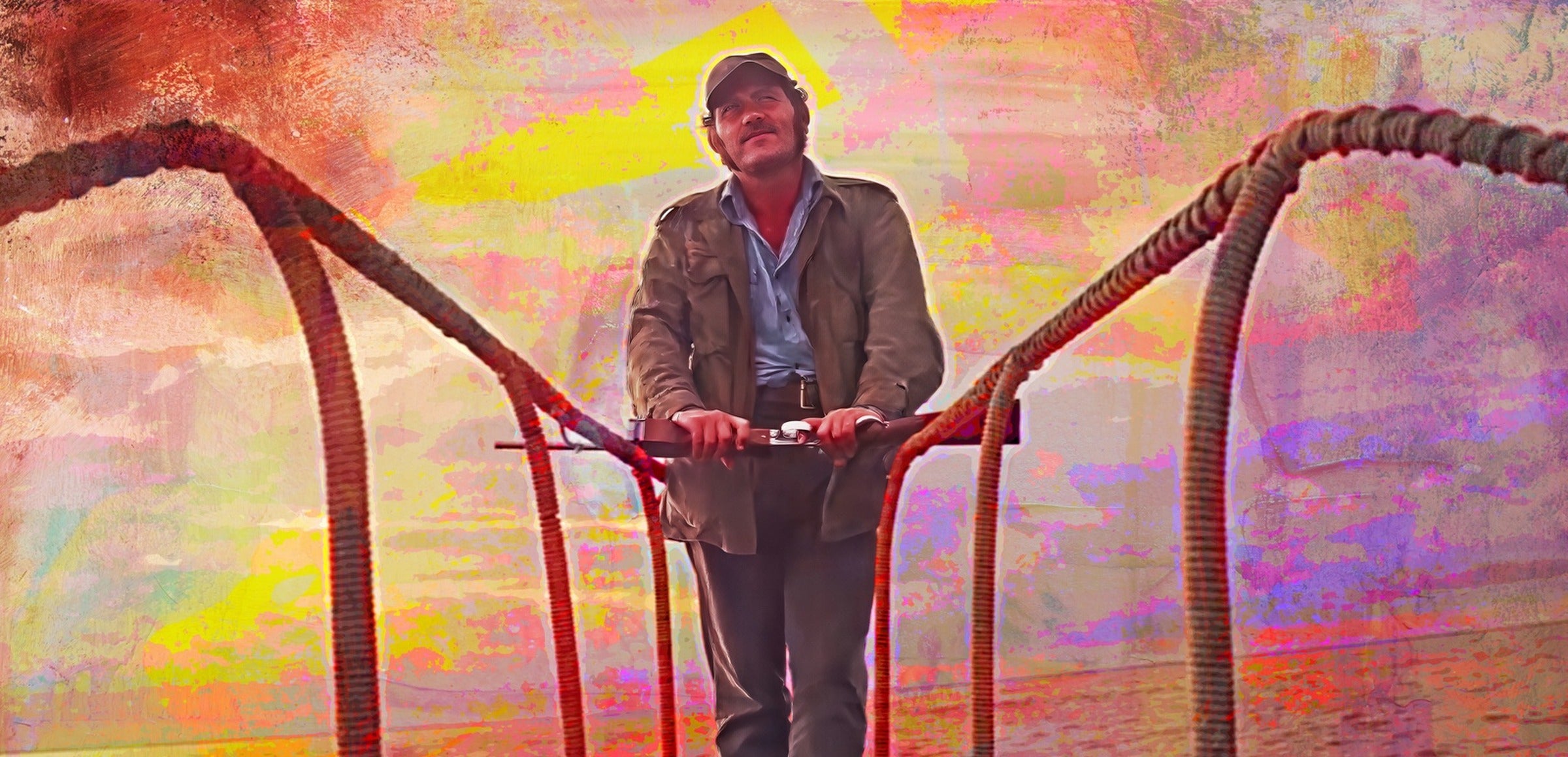 Horror collection hero - Jaws Quint Sunset