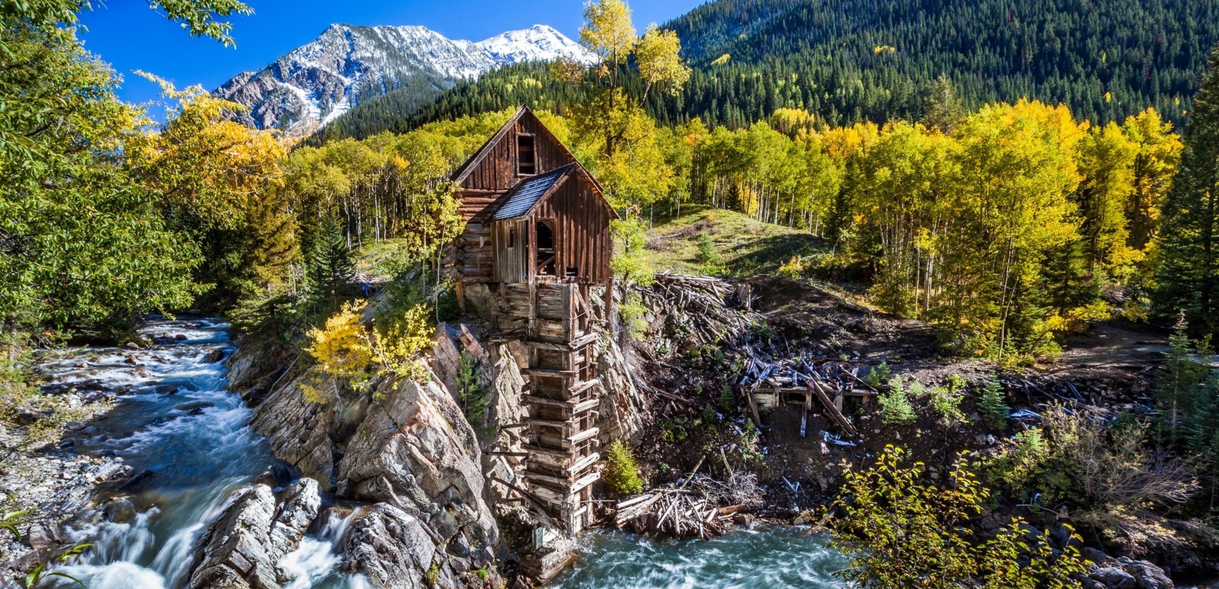 Cabins collection hero - Crystal Mill