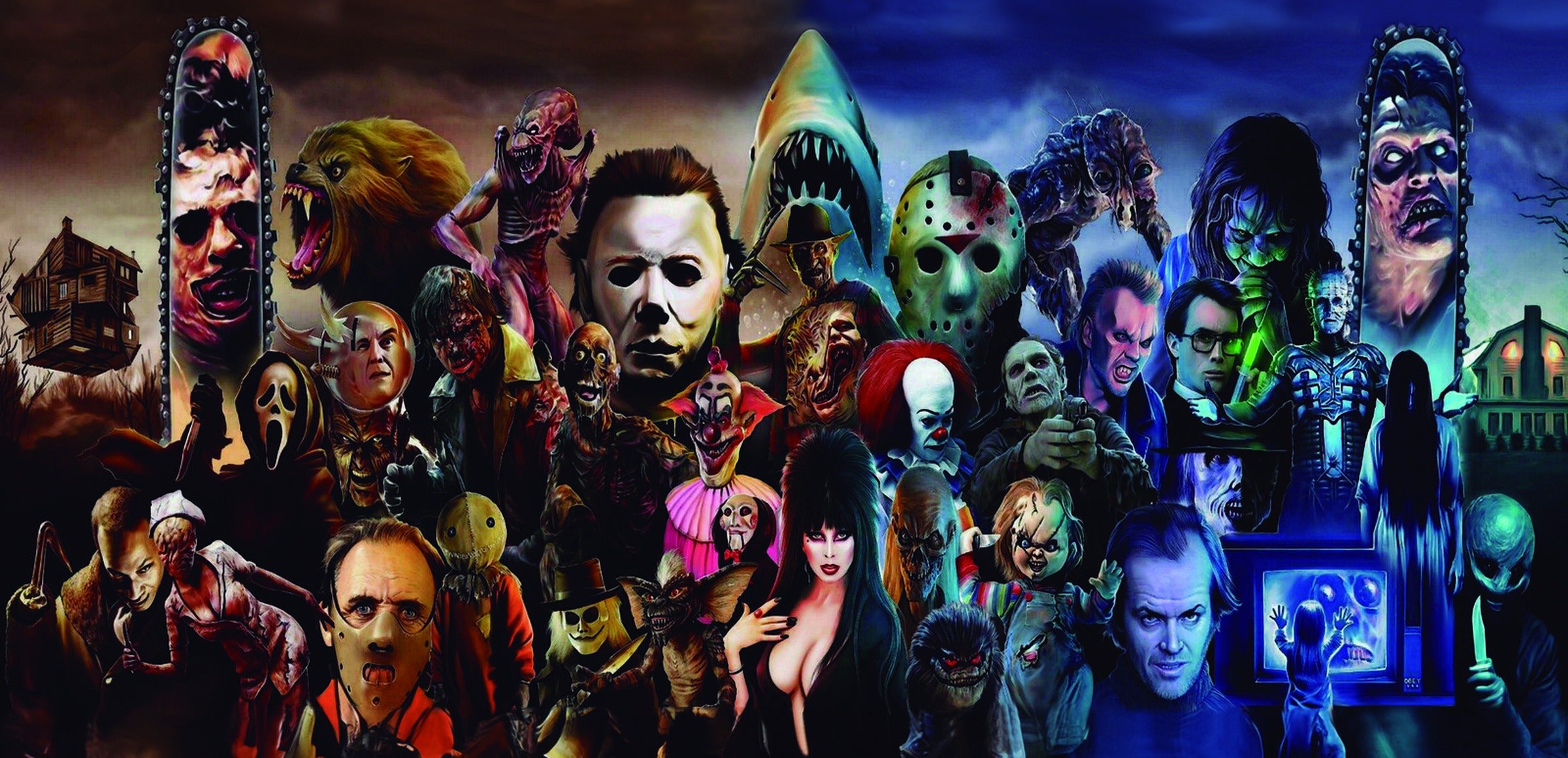 Friday the 13th collection hero - Horror Collage
