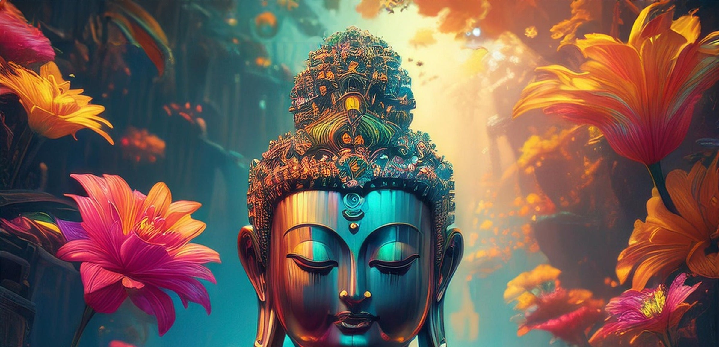 Buddhist Wall Art collection hero - Ancient Buddha