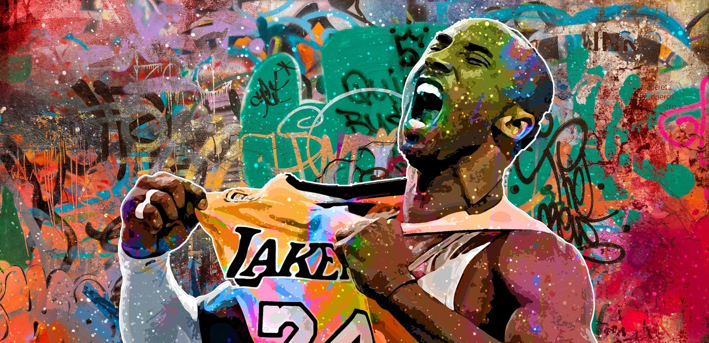 Kobe Bryant Canvas Wall Art collection hero - The Black Mamba