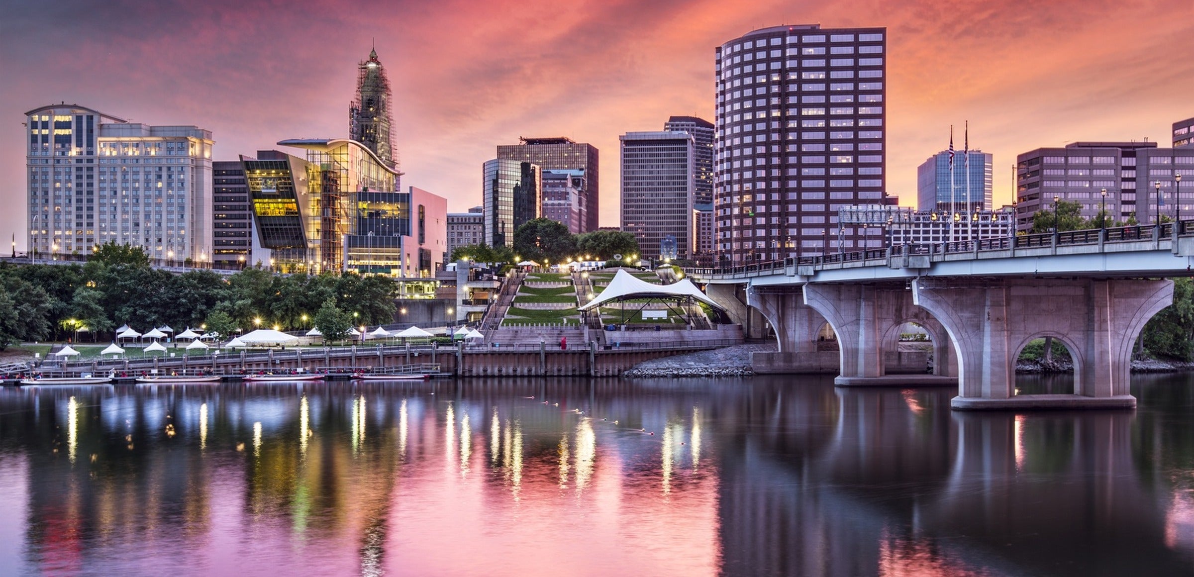Connecticut collection hero - Hartford Skyline
