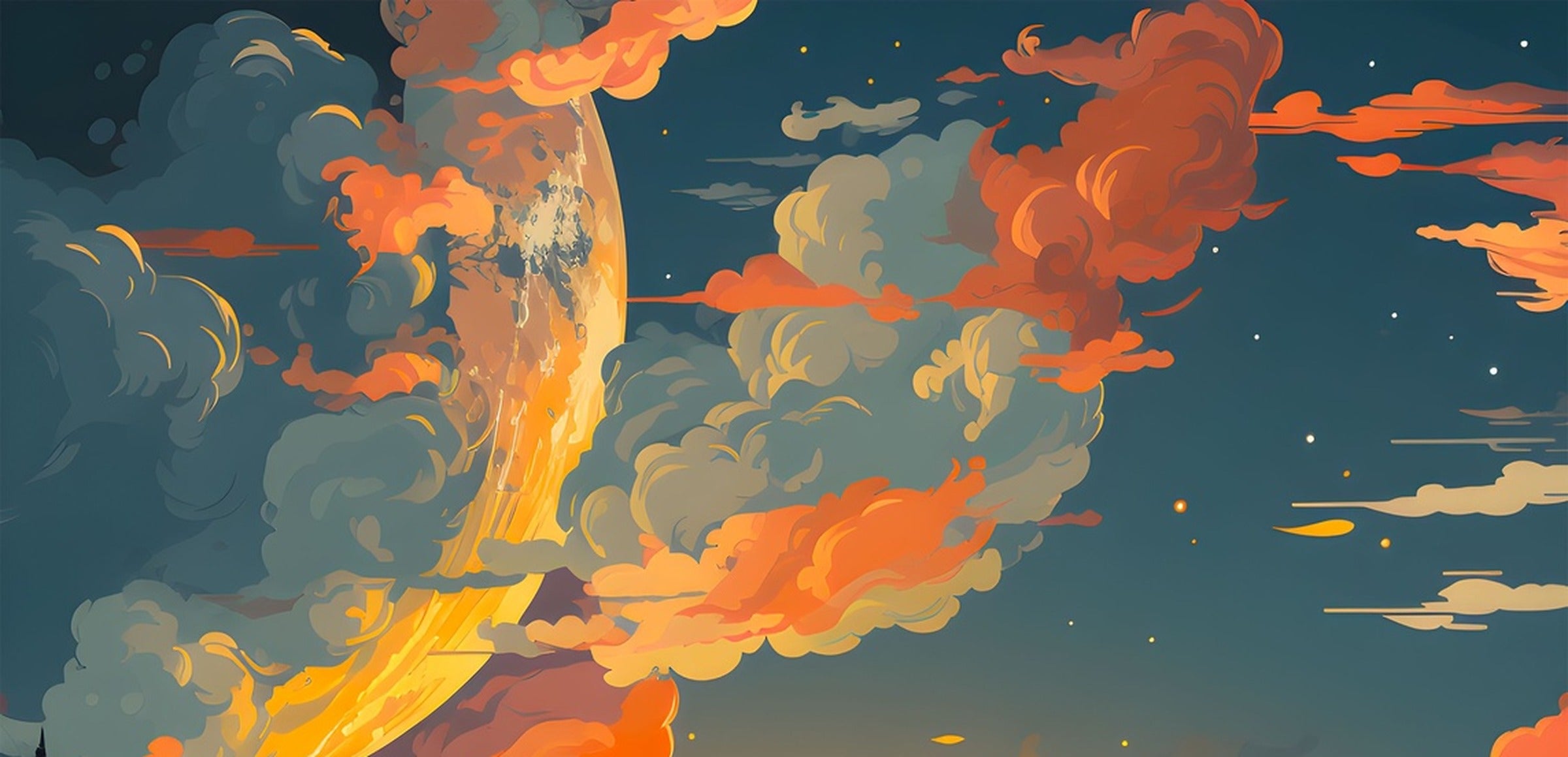 Valth Graphics collection hero - Astronaut Travelling