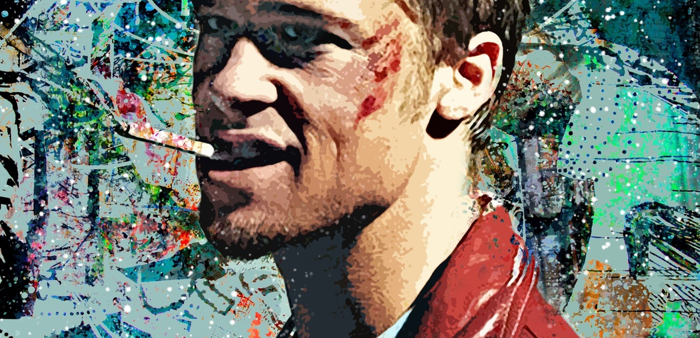 Fight Club collection hero - Tyler Durden Graffiti