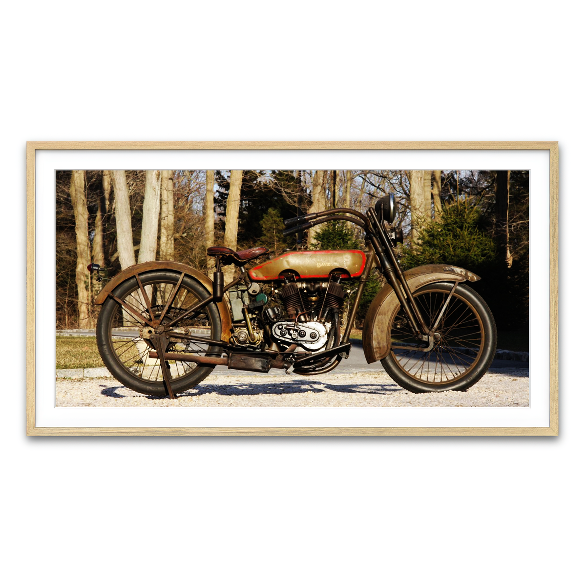 Framed Print 2x1 Natural