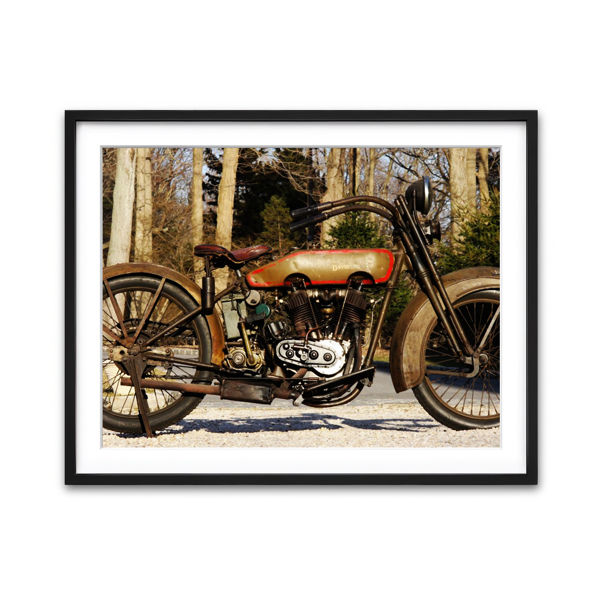 Framed Print 4x3 Black