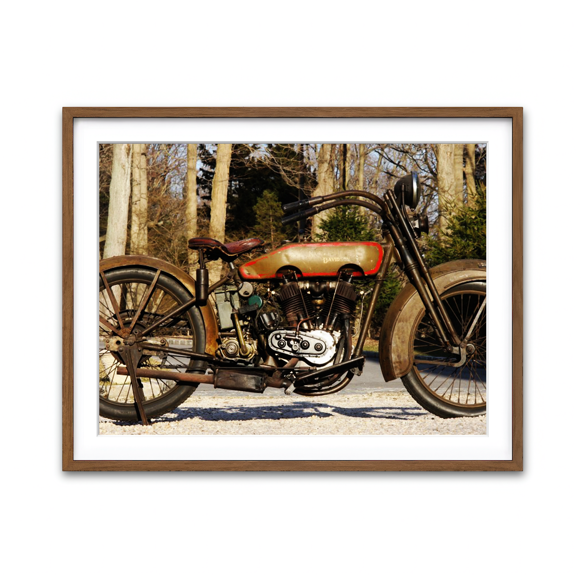 Framed Print 4x3 Walnut