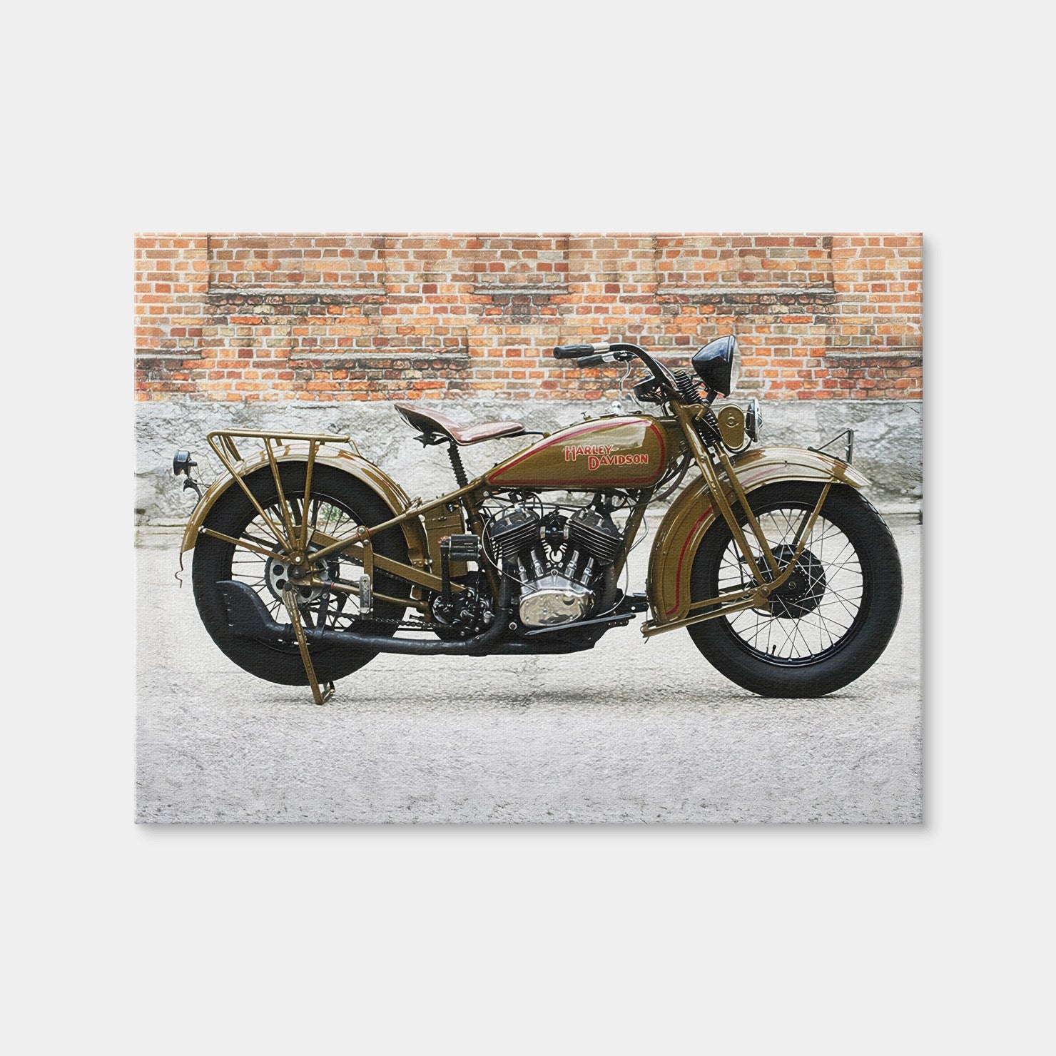 1930's Harley Davidson Wall Art
