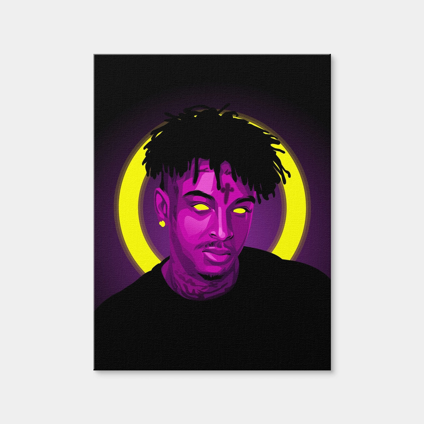 AUTO-MOCKUP WHITE | 21 Savage | 1 Piece | Gallery Wrap Canvas | group=3x4