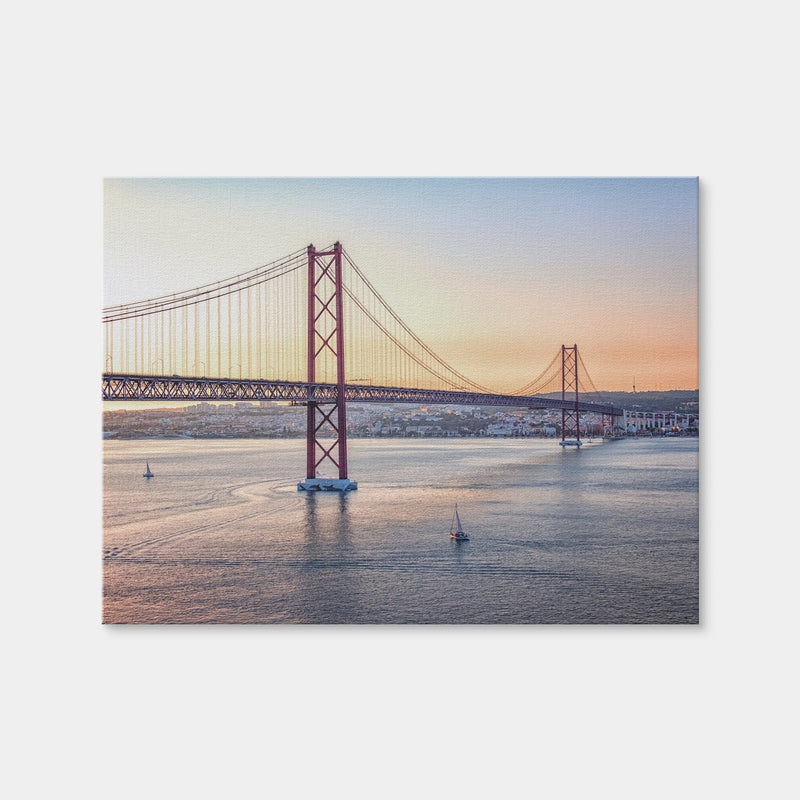 AUTO-MOCKUP WHITE | 25 de Abril Bridge | 1 Piece | Gallery Wrap Canvas | group=4x3