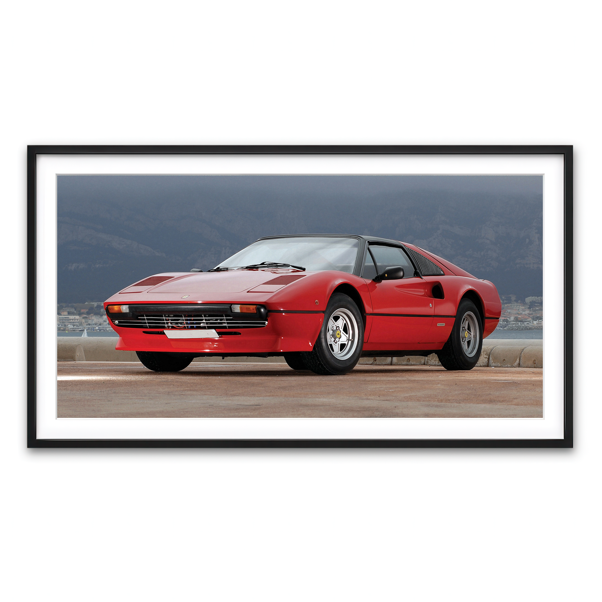 Framed Print 2x1 Black