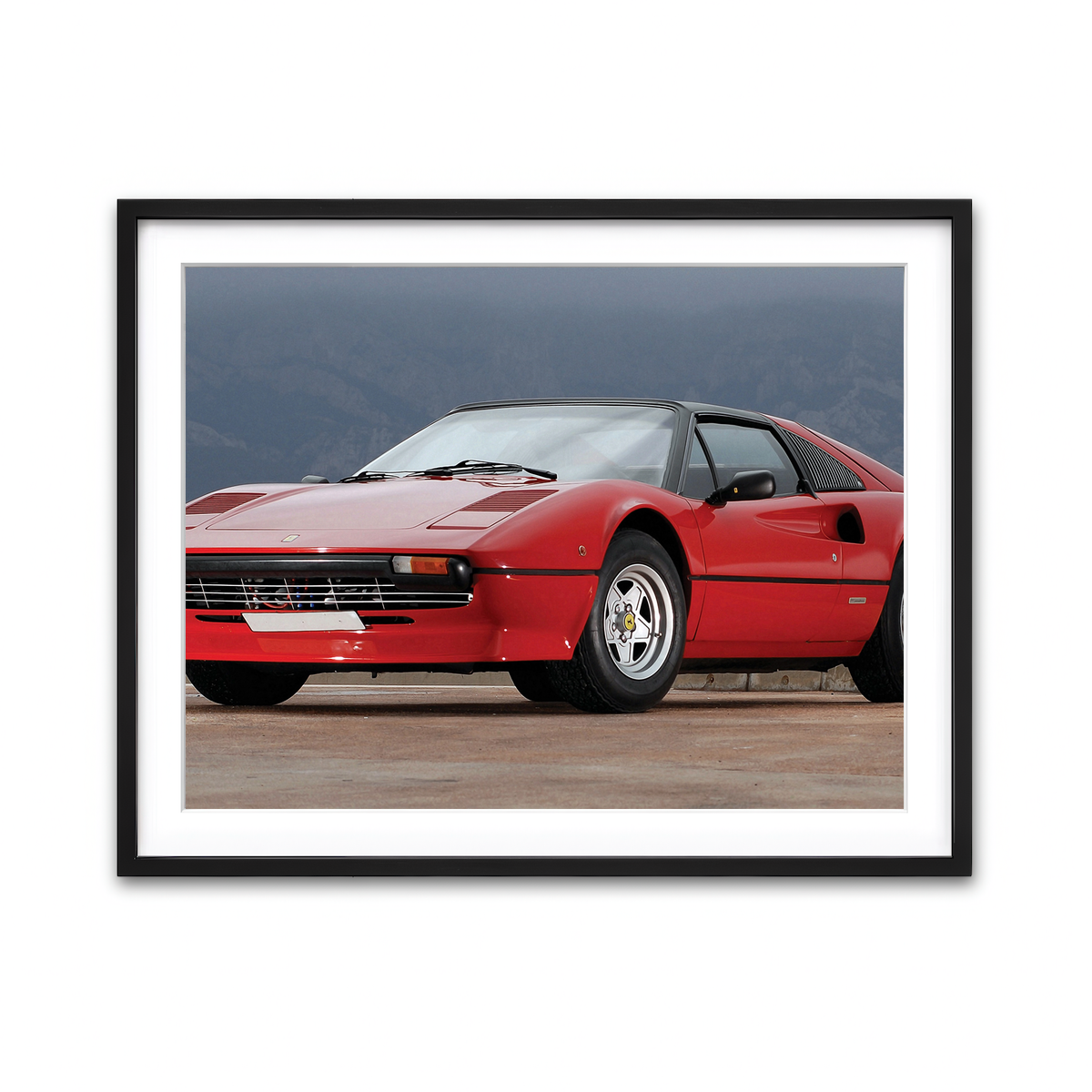 Framed Print 4x3 Black