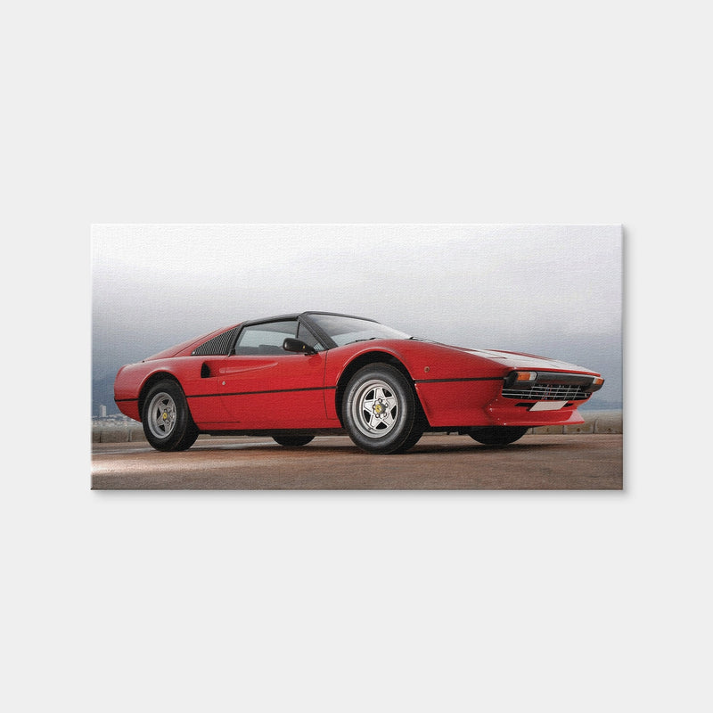 AUTO-MOCKUP WHITE | '77 Ferrari | 1 Piece | Gallery Wrap Canvas | group=2x1