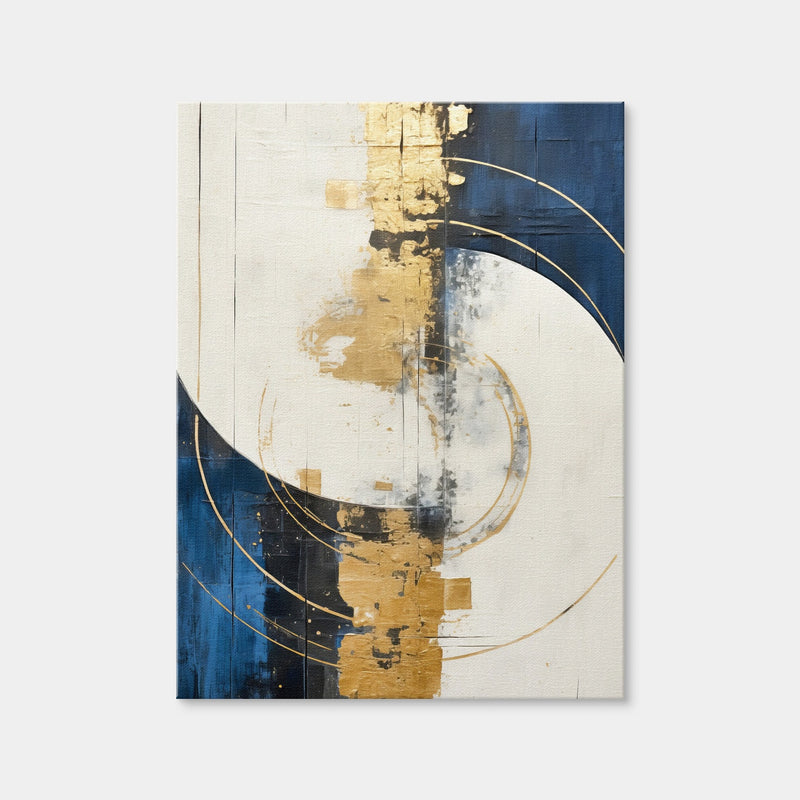 AUTO-MOCKUP WHITE | ABSTRACT ART Blazing Sun | 1 Piece | Gallery Wrap Canvas | group=3x4