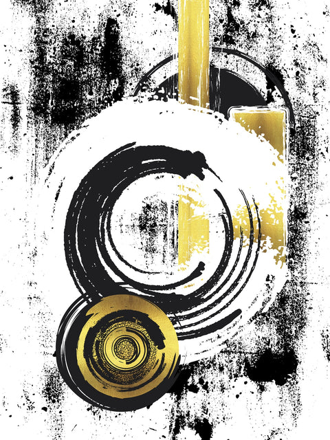 ABSTRACT ART Dynamic shapes Wall Art
