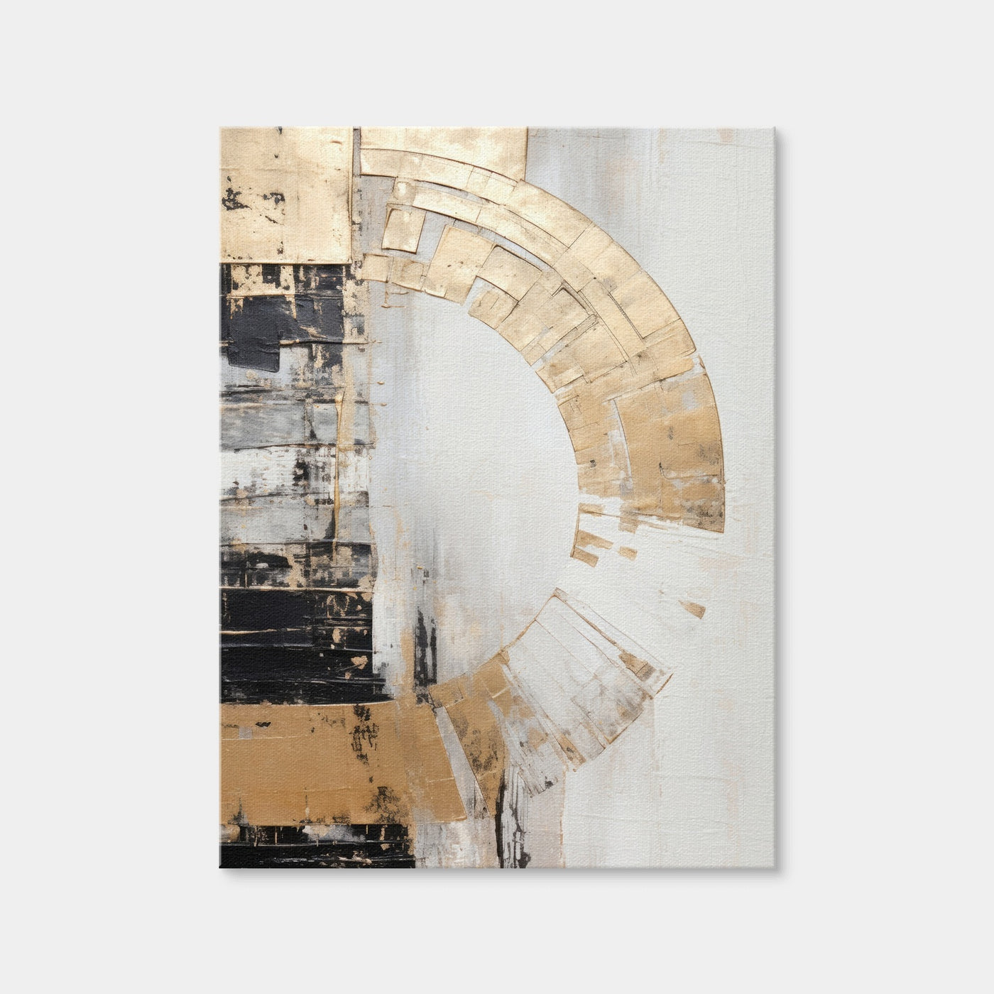 AUTO-MOCKUP WHITE | ABSTRACT ART Energy Field | 1 Piece | Gallery Wrap Canvas | group=3x4