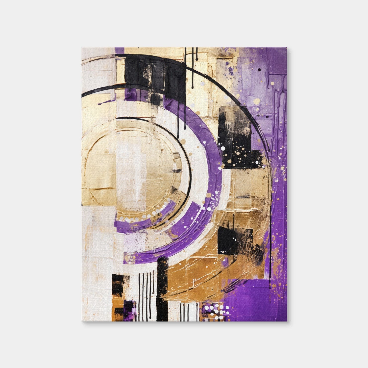 AUTO-MOCKUP WHITE | ABSTRACT ART Joy | 1 Piece | Gallery Wrap Canvas | group=3x4