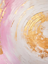 ABSTRACT ART Structures of time Wall Art