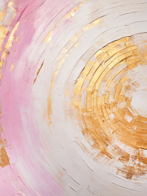 ABSTRACT ART Structures of time Wall Art