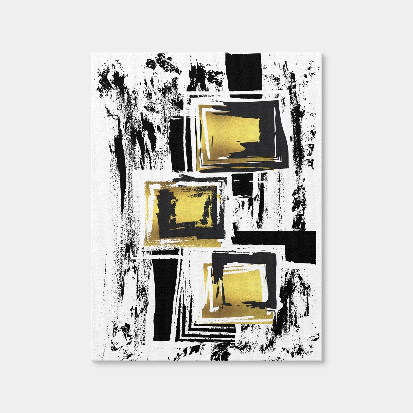 AUTO-MOCKUP WHITE | ABSTRACT ART Urban Patterns | 1 Piece | Gallery Wrap Canvas | group=3x4
