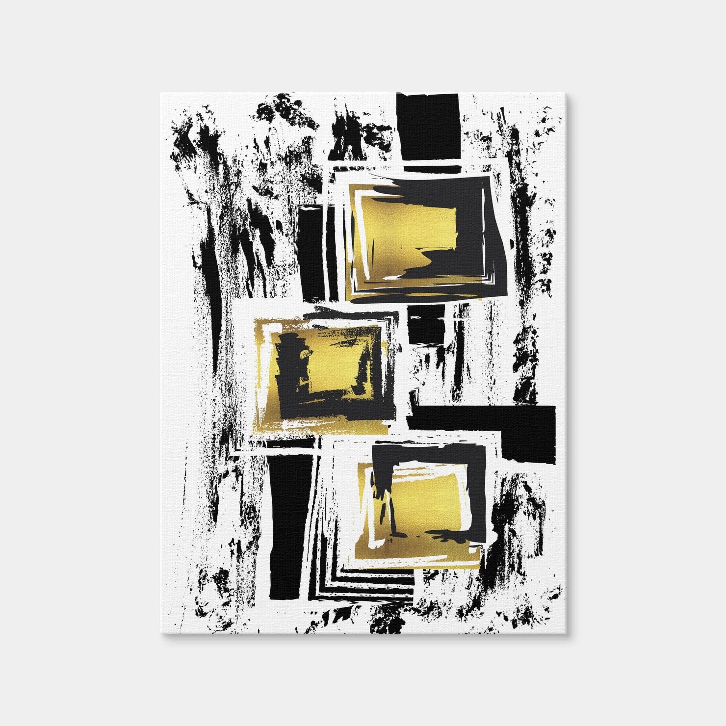 AUTO-MOCKUP WHITE | ABSTRACT ART Urban Patterns | 1 Piece | Gallery Wrap Canvas | group=3x4