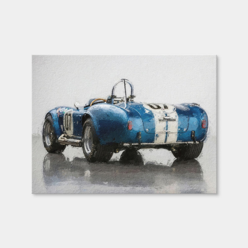 AUTO-MOCKUP WHITE | AC Cobra 3 | 1 Piece | Gallery Wrap Canvas | group=4x3