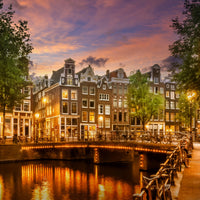 AMSTERDAM impression from Singel Wall Art