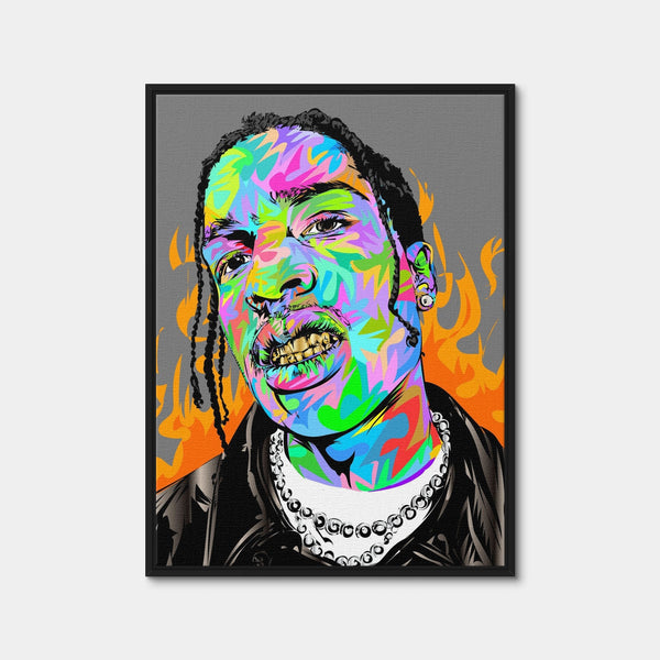 ASAP Wall Art — Framed Canvas Format preview