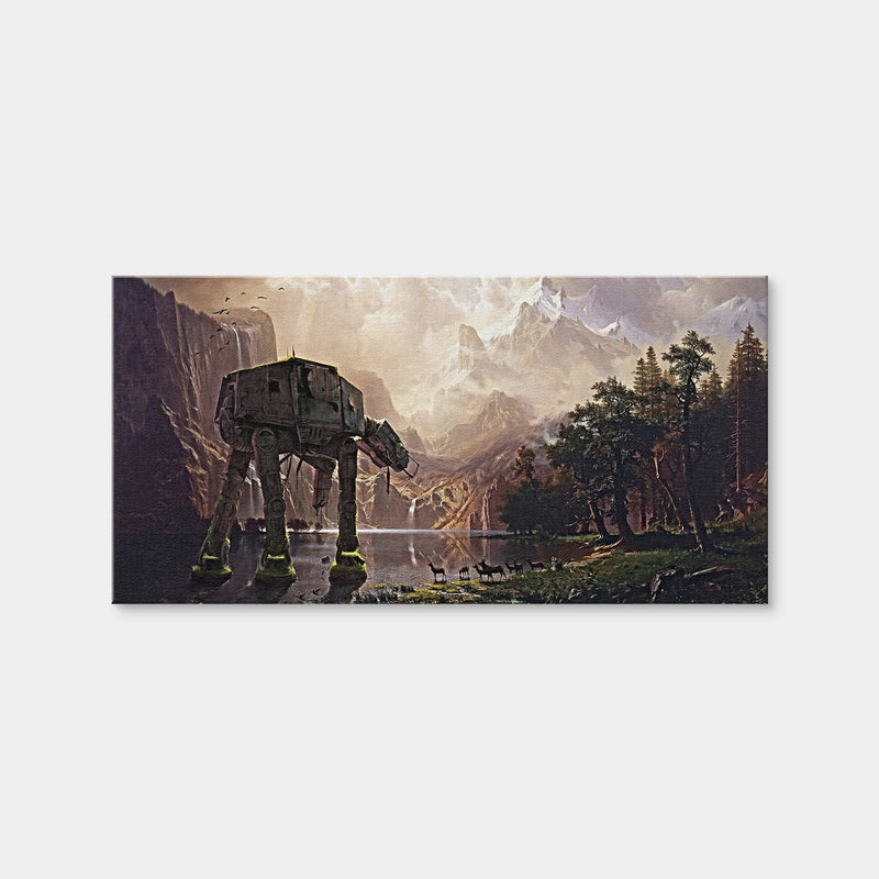 AUTO-MOCKUP WHITE | AT-AT Walker | 1 Piece | Gallery Wrap Canvas | group=2x1