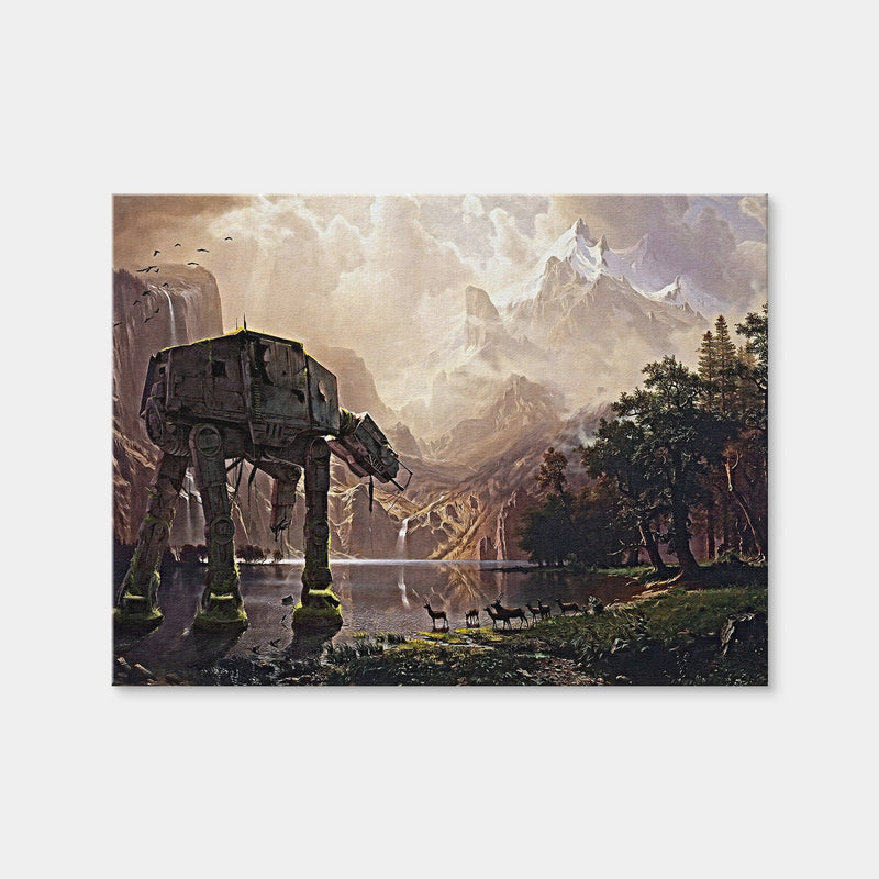 AUTO-MOCKUP WHITE | AT-AT Walker | 1 Piece | Gallery Wrap Canvas | group=4x3