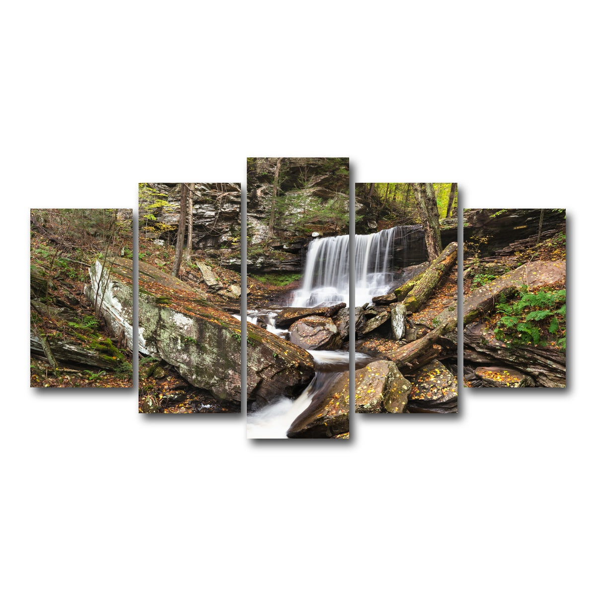 AUTO-MOCKUP WHITE | A Classic Scene | 5 Piece | Gallery Wrapped | group=5_normal