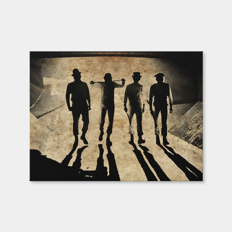 AUTO-MOCKUP WHITE | A Clockwork Orange Shadows | 1 Piece | Gallery Wrap Canvas | group=4x3