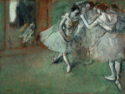 A Group of Dancers Wall Art