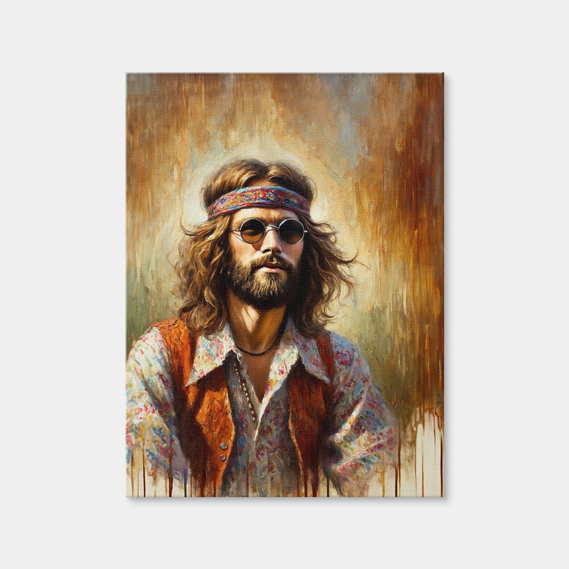 AUTO-MOCKUP WHITE | A Hippie Man | 1 Piece | Gallery Wrap Canvas | group=3x4