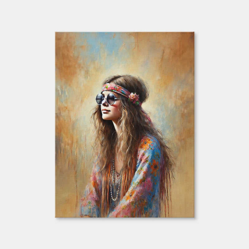 AUTO-MOCKUP WHITE | A Hippie Woman | 1 Piece | Gallery Wrap Canvas | group=3x4