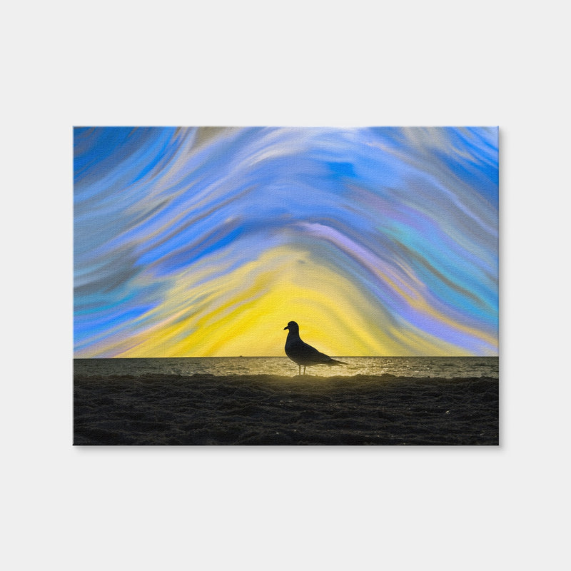 AUTO-MOCKUP WHITE | A Little Birdie Told Me | 1 Piece | Gallery Wrap Canvas | group=4x3