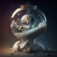 A Moment in Time with our Planet Wall Art