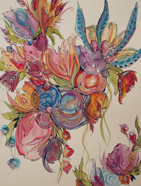 A New Day Floral Wall Art