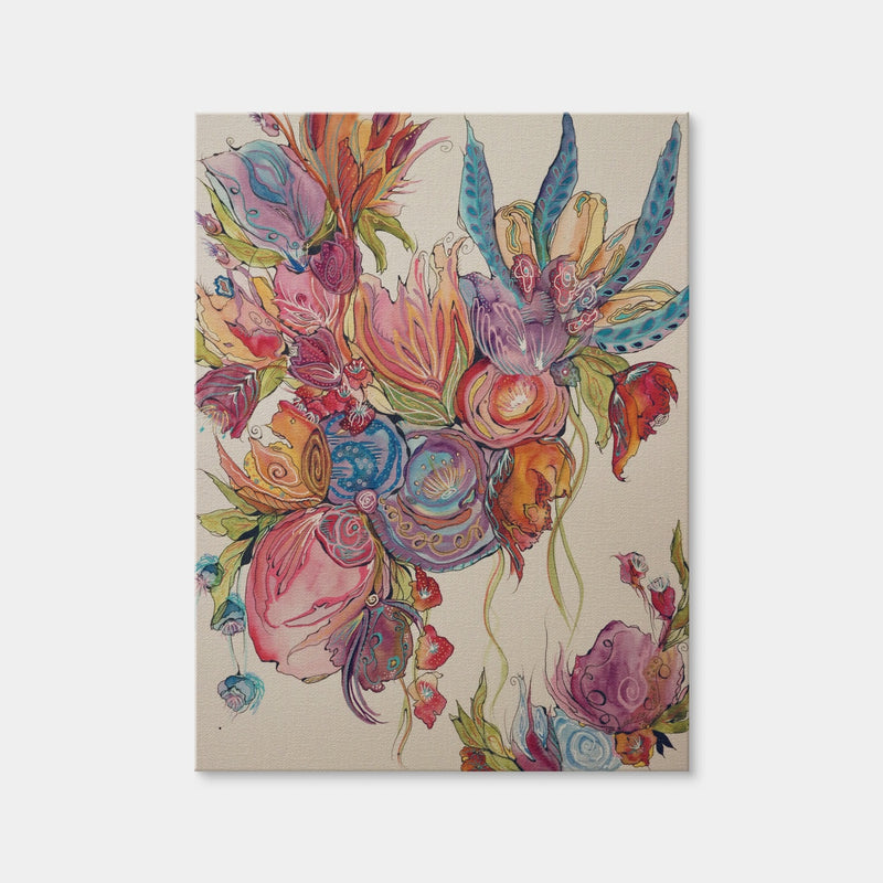 AUTO-MOCKUP WHITE | A New Day Floral | 1 Piece | Gallery Wrap Canvas | group=3x4