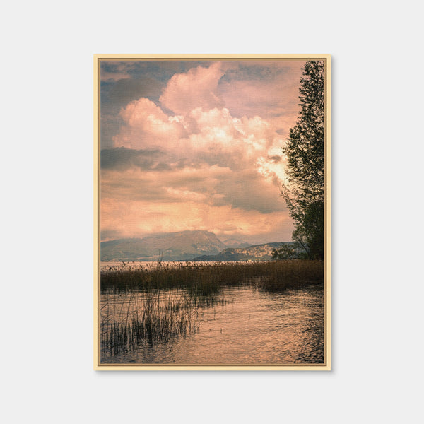 A Painting From A Lake Wall Art — Framed Canvas Format preview